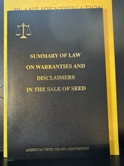 Plant Patent Seed Technology Agricultual Law Reference Library