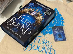 Signed fury bound by sable Sorensen- Waterstone edition w/ pin & tote
