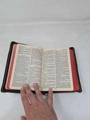 Vintage American Bible Society Holy Bible Leather Zip Zipper Maps 1961 50s 60s