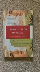 Cronica de Una Muerte Anunciada (Spanish Edition) by Gabriel Garcia Marquez