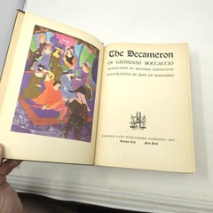 The Decameron of Giovanni Boccaccio 1930 Edition Hardcover Illustrated 576 pages