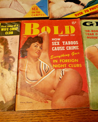 Lot 7 VINTAGE 1950s PINUPS CELEBRITY Magazine Lot Pocket SIZE