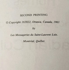 Encyclopedia Of Canadian Cuisine Madame Benoit Hardcover 2nd Prt 1963 1056 Pages