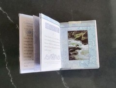 Two 3.5 In Miniature/Travel Books “The Journey Within” &”The Ten Commandments”