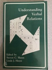 Understanding Verbal Relations (International Institute on Verbal Relations Seri