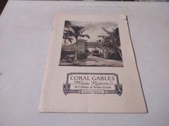 RARE CORAL GABLES FLORIDA 1925 SC BOOK MIAMI RIVIERA BY GEORGE E. MERRICK