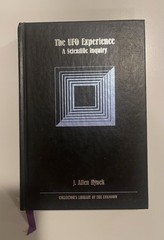 Library of the Unknown THE UFO EXPERIENCE A Scientific Inquiry J. Allen Hynek HC