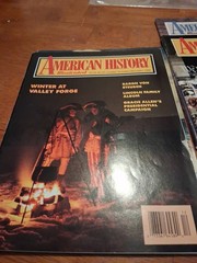 LOT OF 4- VINTAGE (1990/91) AMERICAN HISTORY ILLUSTRATED MAGAZINES IN GOOD COND.