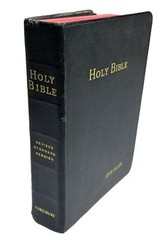 Vintage 1962 Holy Bible Cokesbury Revised Standard Version World Publishing
