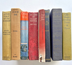 Vintage 1910s-1940s Romance Classic Drama Hardcover Book Lot Set of 8