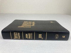 PROPHECY STUDY HOLY BIBLE NKJV JOHN HAGEE BONDED LEATHER GILT EDGING 1997 VGC!