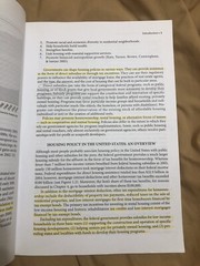 Housing Policy in the United States by Alex F. Schwartz (2006)