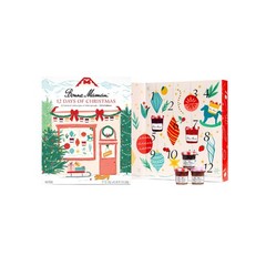 Bonne Maman 2024 Limited Edition “12 Days of Christmas”, 12 Mini 1 ounce
