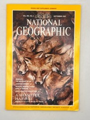 National Geographic Magazine September 1991 Vol 180 No 3 Germany Foxes