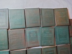 Little Leather Library Books 1920s Green Redcroft Edition 30 BOOKS