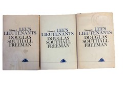 Lee’s Lieutenants 3 Volume Set Douglas Southall Freeman Scribner Hudson River