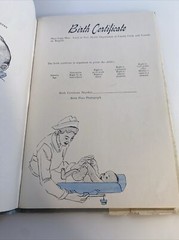 RARE 1959 hcdj BABY Leichenger & Fishbein Record Keeping 📕 ab3