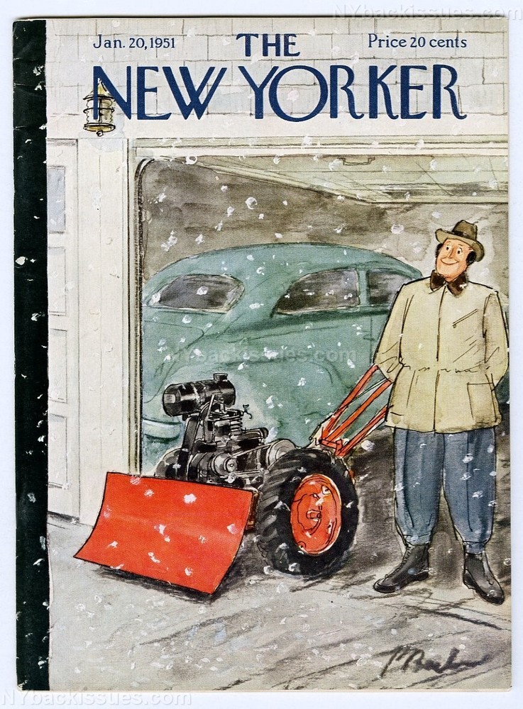 New Yorker magazine January 20 1951 Cornelia Otis Skinner Samuel Hopkins Adams