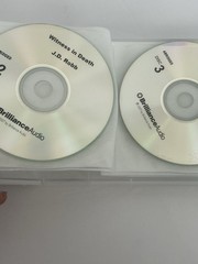 J D Robb CD Collection 4 In Death Series Witness Judgement and Betrayal