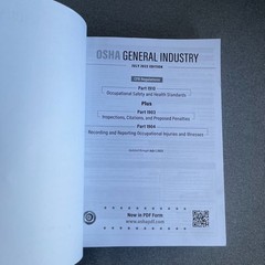 OSHA 1910 General Industry Regulations – Spiral-bound, by OSHA