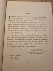 Wason – Some Volunteer Verse – Hardback 1905