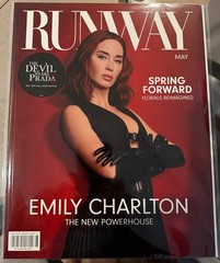 Runway Magazine May 2026 Emily Blunt Special Edition NEW Sealed