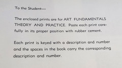 Art Fundamentals: Theory and Practice Paperback 1962 Unused