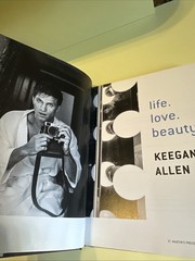 FIRST EDITION INSCRIBED BY AUTHOR LIFE.LOVE. BEAUTY KEEGAN ALLEN HC COLLECTIBLE