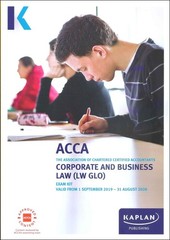 KAPLAN PUBLISHING CORPORATE AND BUSINESS LAW (GLO) (Paperback)