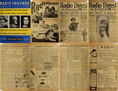 Radio Digest – Tabloid Stars Radio Shows – 290 Old Magazines (1922-1933) on DVD