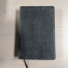 Holy Bible NKJV Giant Print Center Column Nelson 994 Black Leather Indexed