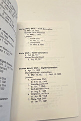 Harry Jacob Shirk Family History Family Schiirch Genealogy 30 Pages 1999 Book