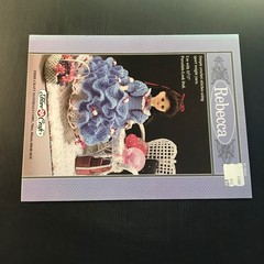 Rebecca Crochet Pattern Kathy Ballard Doll Clothing Fibre-Craft FCM242