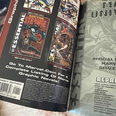 The Official Handbook of the Marvel Universe Deluxe Edition Vol 1 & 2, PBs