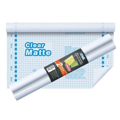 Chell 2 Pack Matte Clear Contact Paper Roll for Books, Crafts and Countertops…