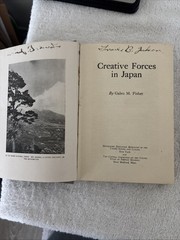 CREATIVE FORCES IN JAPAN Galen M. Fisher 1923 PB Protestant Missionary Service
