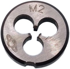 HSS 2mm x 0.4 Metric Die Right Hand Thread M2 x 0.4mm Pitch