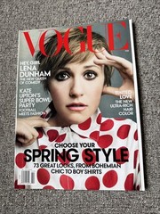 Vogue Magazine February 2014 Lena Dunham