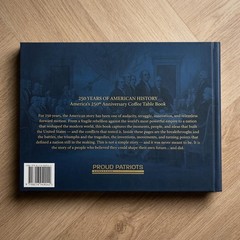 250 Years of American History: America’s 250th Anniversary Coffee Table Book