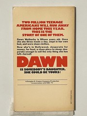 EVE PLUMB Dawn Portrait of a Teenage Runaway BRADY BUNCH TV tie-in pb book