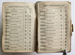 1870s BIBLE in ENGLISH – POCKET SIZE w/ BOOK of PRAYER antique NEW TESTAMENT