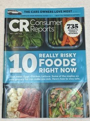 Consumer Reports Magazine May June 2025 10 Risky Foods Right Now Car Owners Love