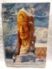 Indian Giver by Peter Wolf Toth Native American Wood Sculptures 1984 PB Signed