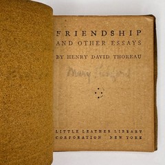 34 Antique Little Leather Library Books 1920s MARY PICKFORD SIGNED Book Error