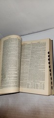 Vintage 1961 Merriam-Webster New Collegiate Dictionary Thin Paper Edition Blue