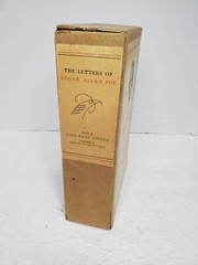 The Letters of Edgar Allan Poe 2 Volume Set Harvard Press w/Slipcase 1948 – READ