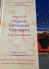 Introduction to Organic Laboratory – Hardcover, by Pavia Donald L.; – Good