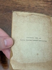 Antique 1st Edition 1921 THE TRIAL OF SOCRATES Plato PB Little Leather Library