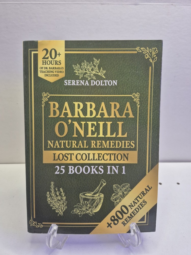 Barbara O’Neill Natural Herbal Remedies Complete Collection 25 Books in 1