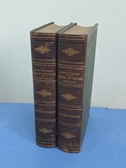1913 Dictionary Of English And French Languages by Clifton / Grimaux Two Volumes